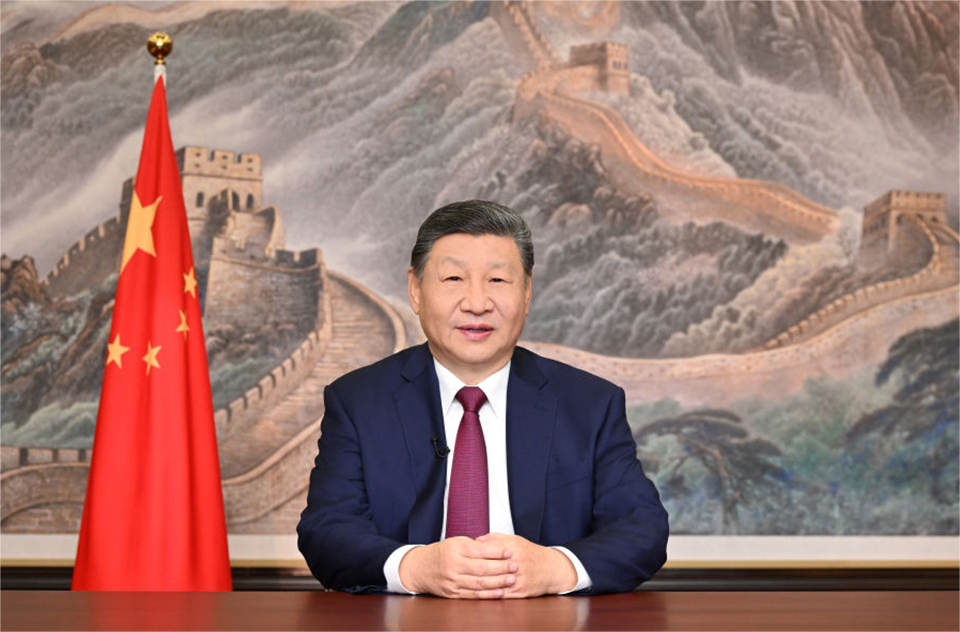 國家主席習近平發表二〇二六年新年賀詞